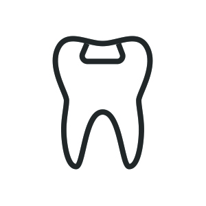 Icon for dental filling services at Sango Hills Dental.